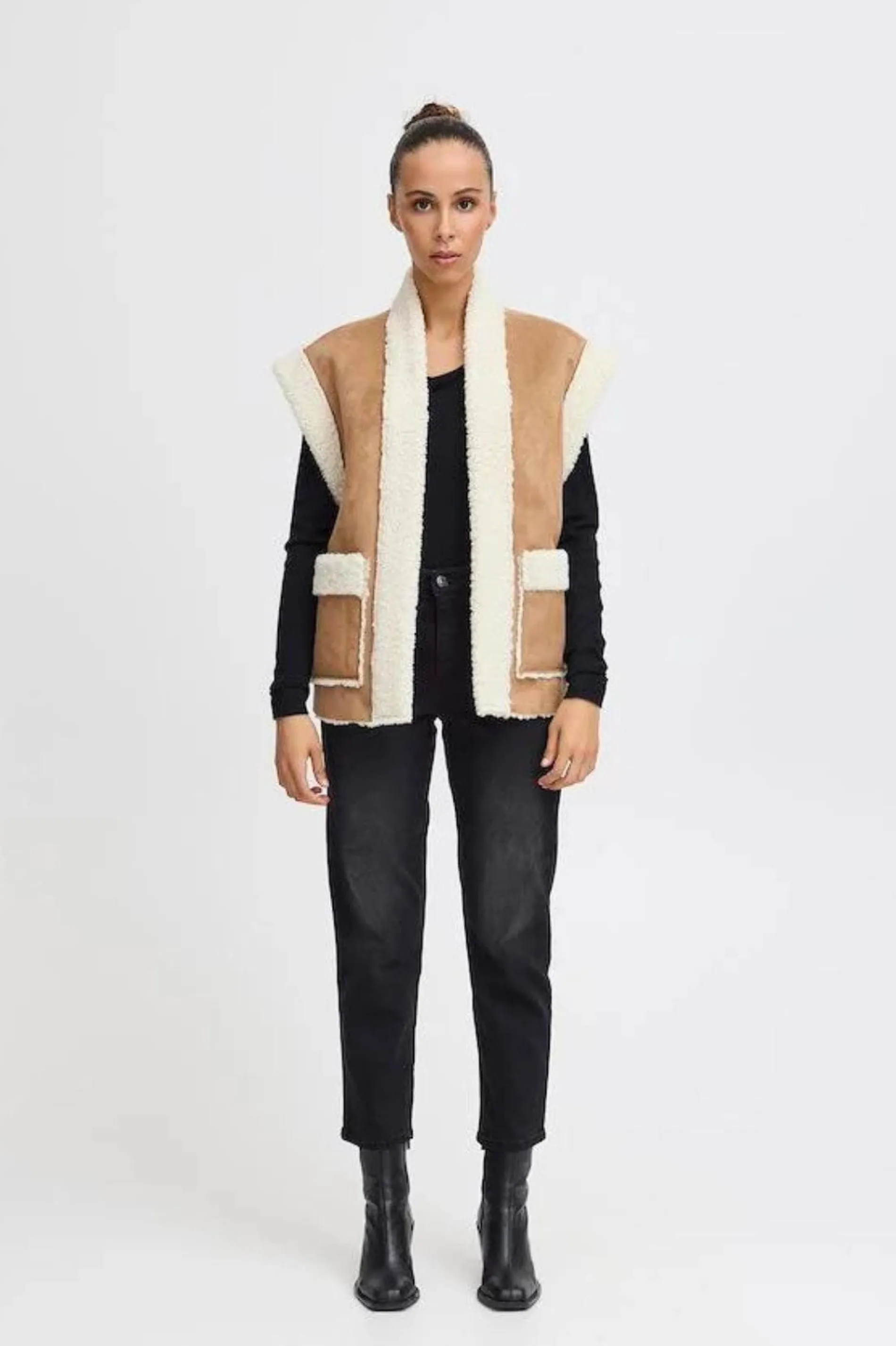 ichi /veste gizora h25 camel Best