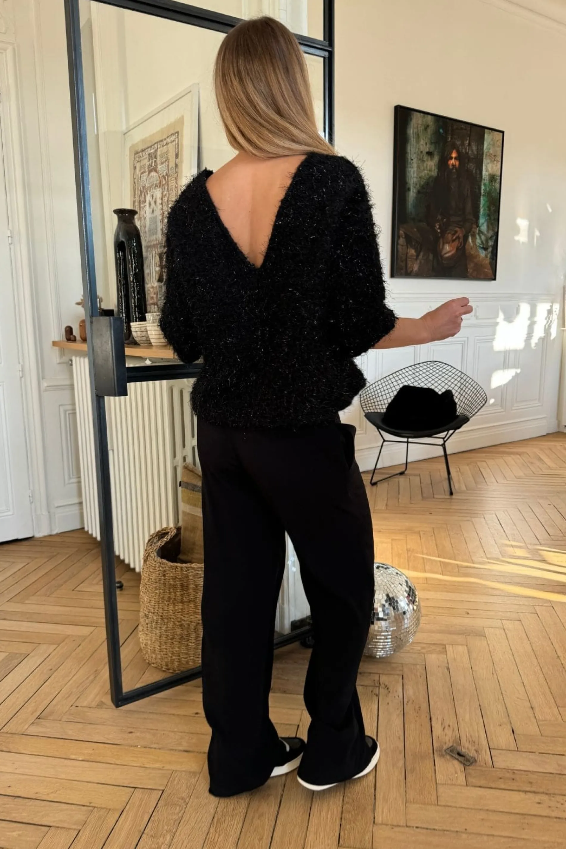 outremesure /pull nino h25 noir New