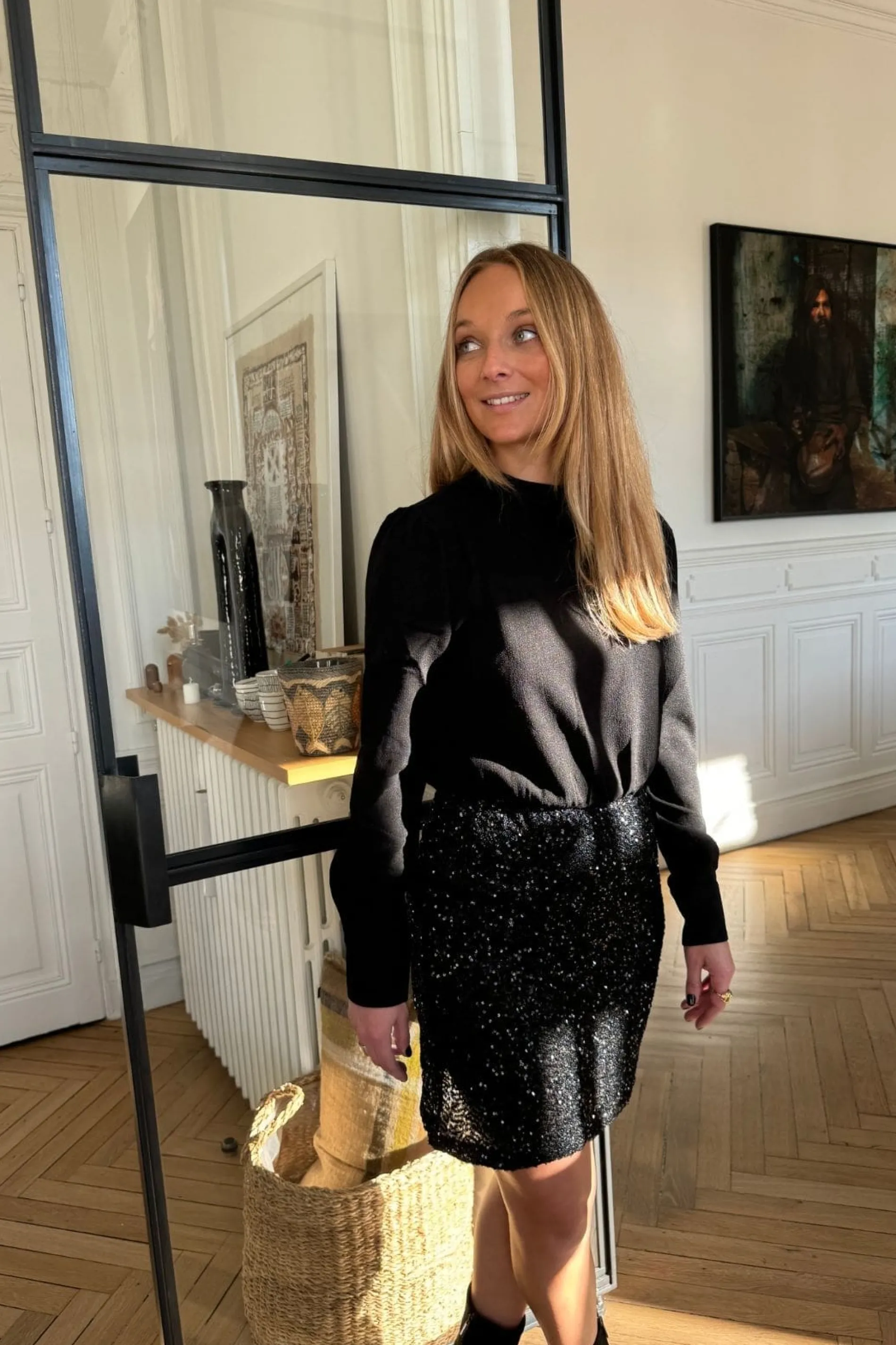 outremesure /robe cassandra h25 noir Clearance