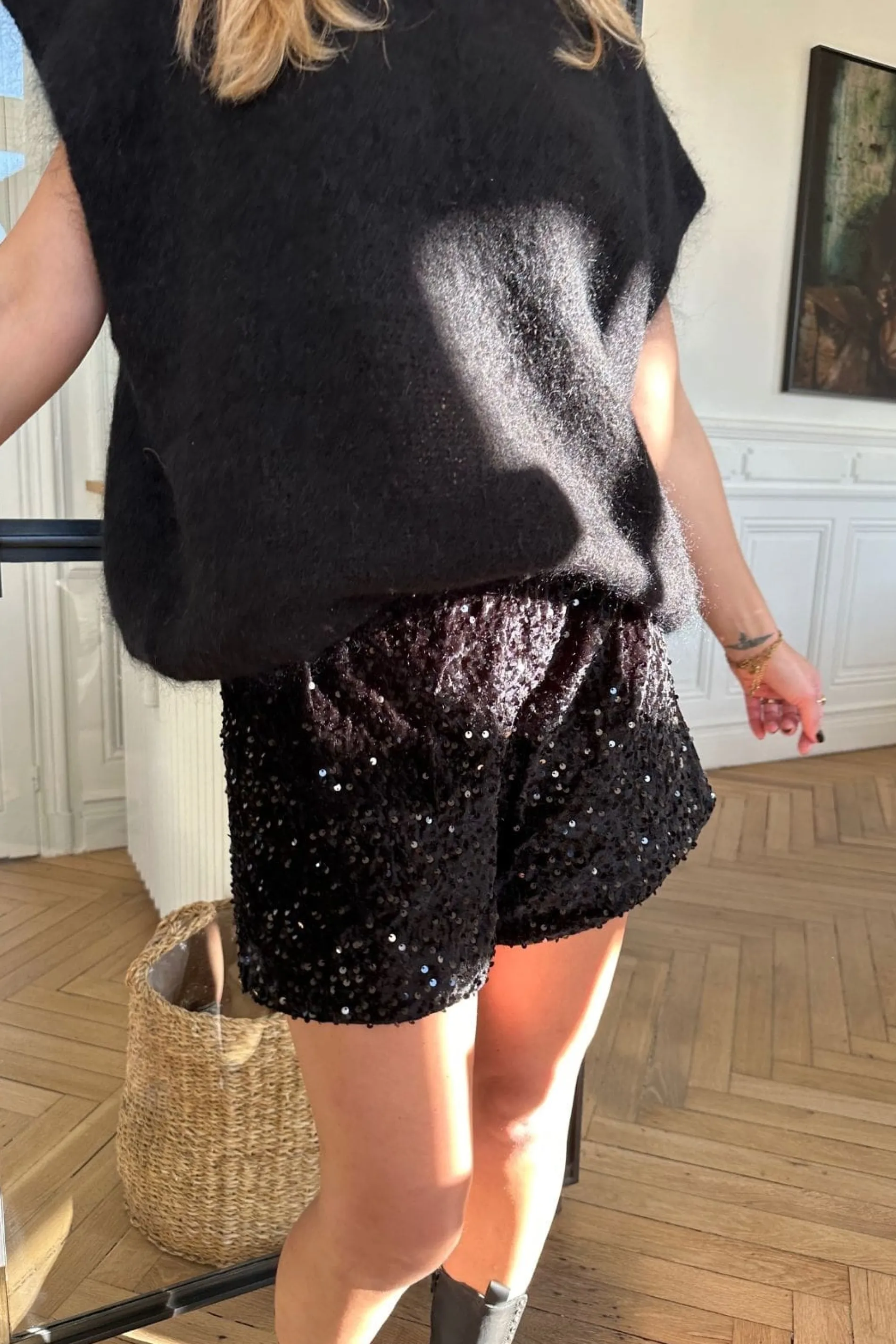outremesure /short eddie h25 noir Shop