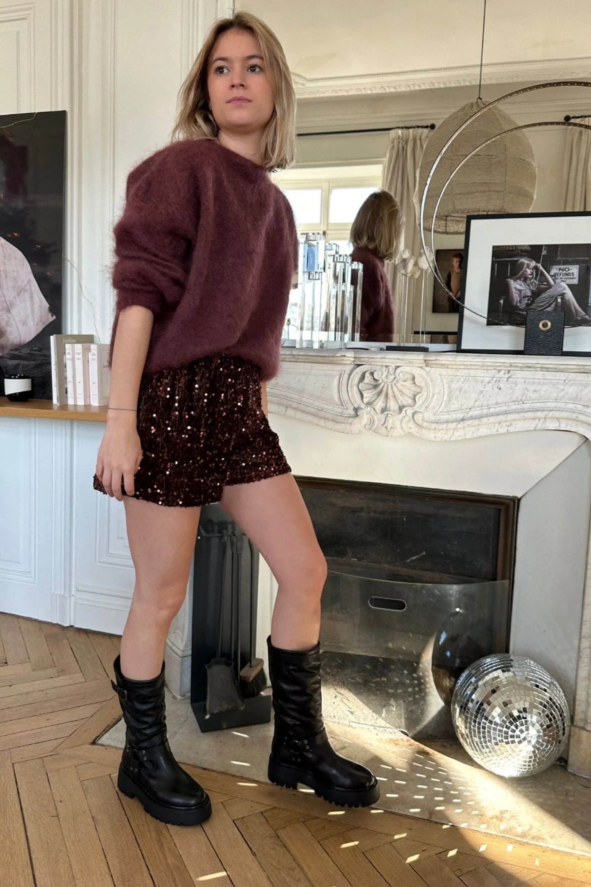 outremesure /short eddie h25 marron Sale
