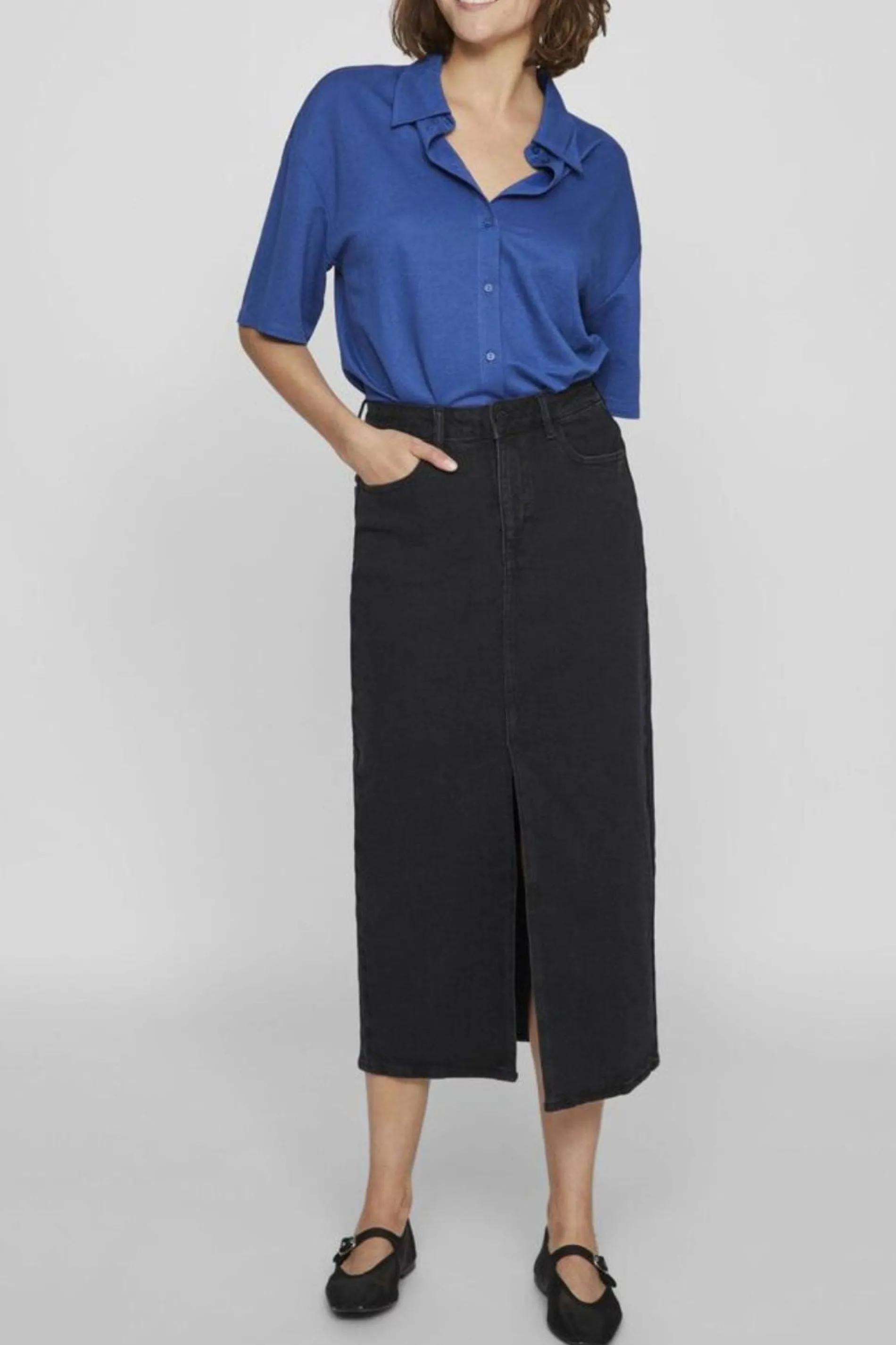 vila /jupe vijaf h25 noir Store