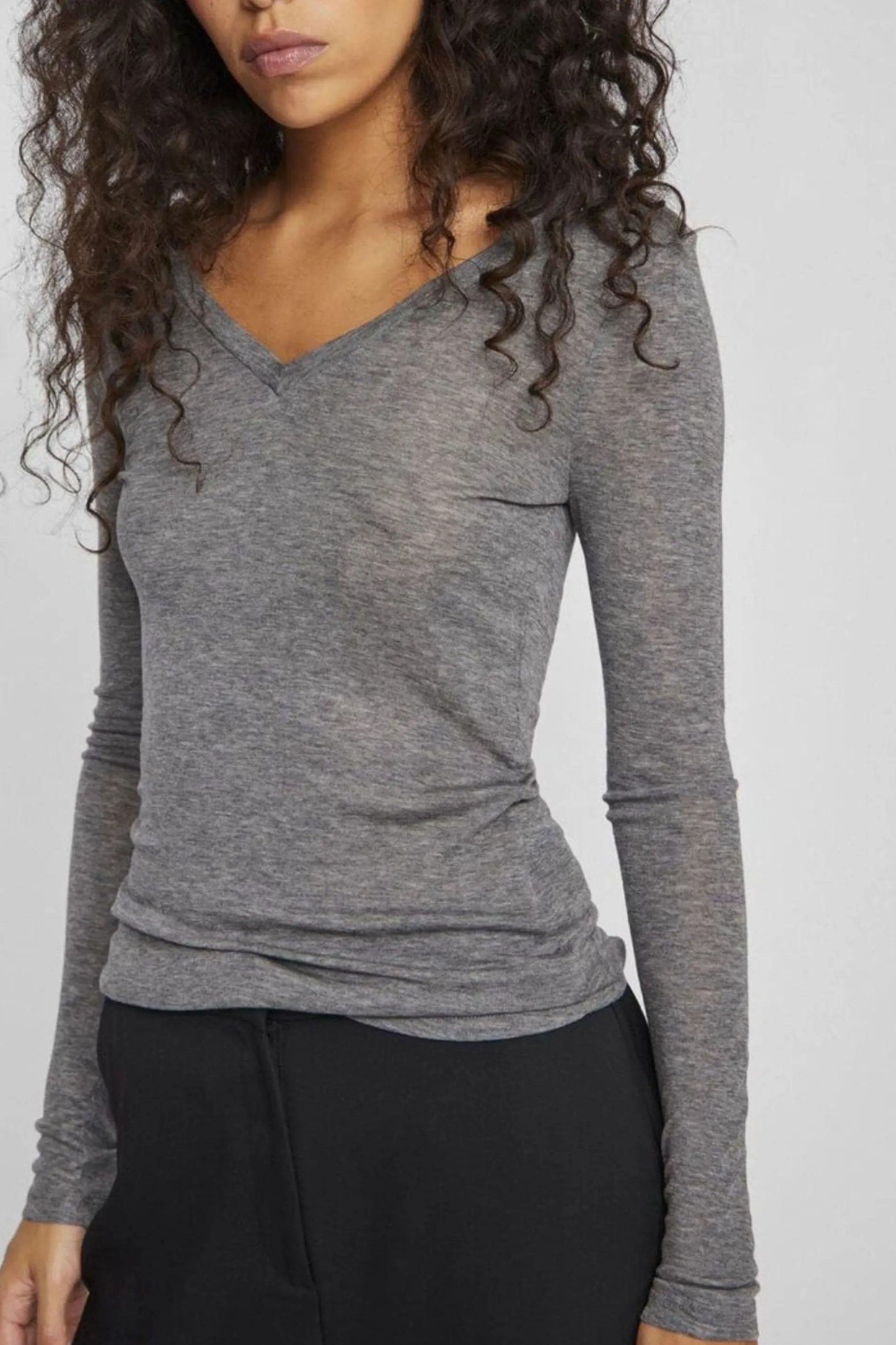 vila /top vically v h25 gris Online
